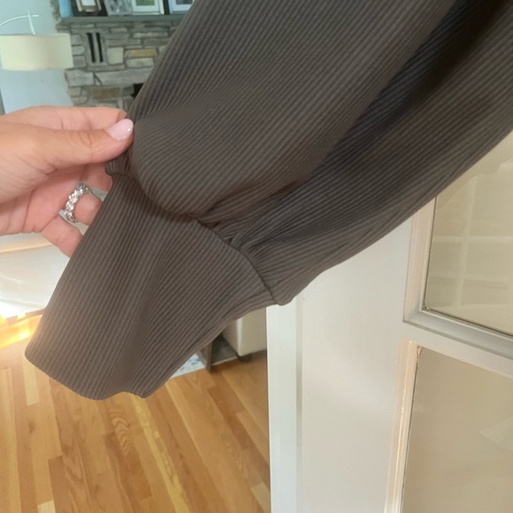 EFAN Ribbed Gray Jacket - Picture 3 of 5